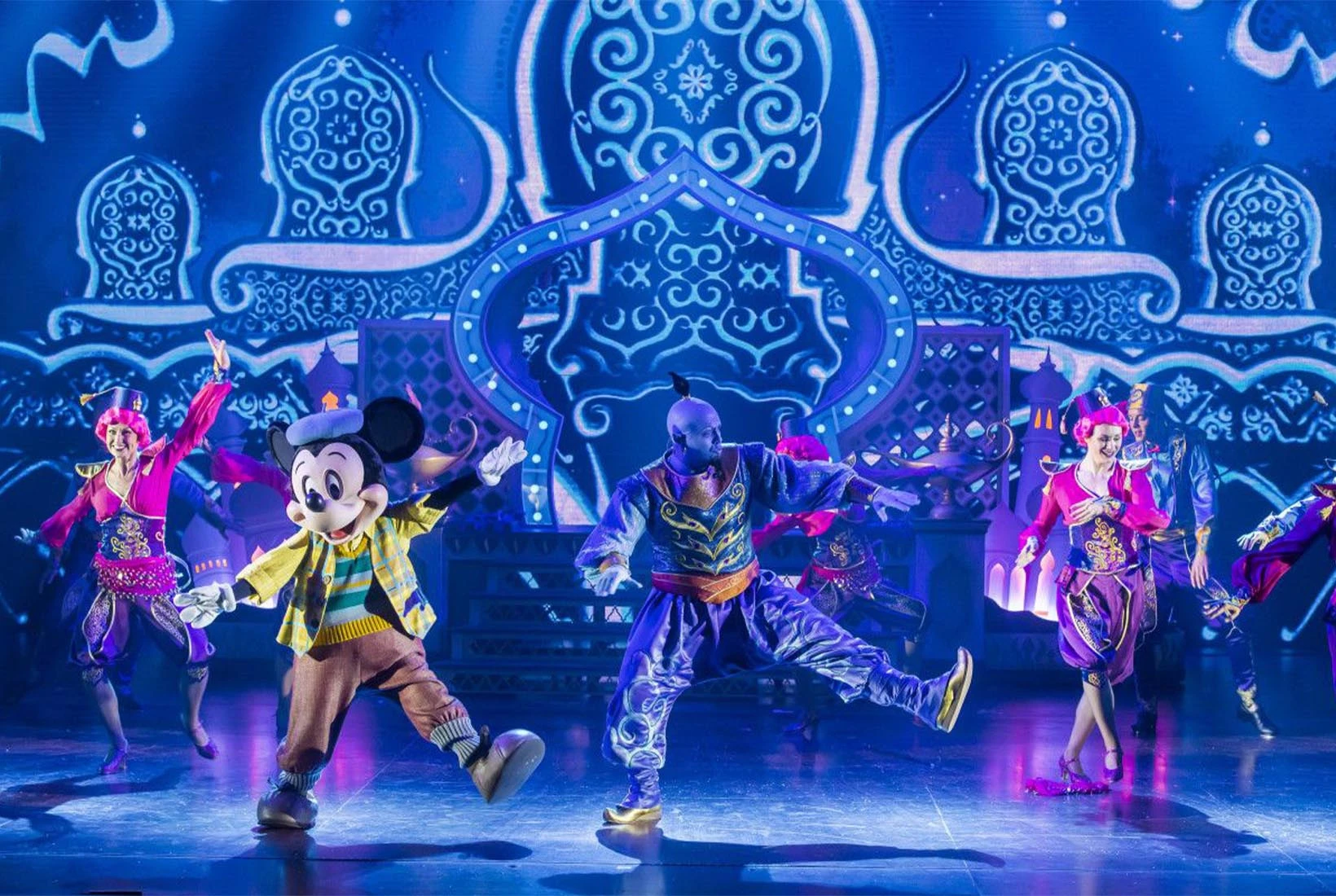 Retour du spectacle Mickey et le Magicien